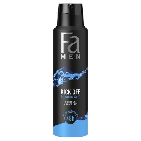 SCHWARZKOPF FA Men Dezodorant w sprayu dla mężczyzn - Kick Off 150ml