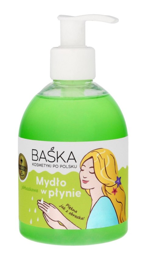 SOLVERX BAŚKA Kosmetyki Po Polsku Jabłuszkowe Mydło w płynie 250ml