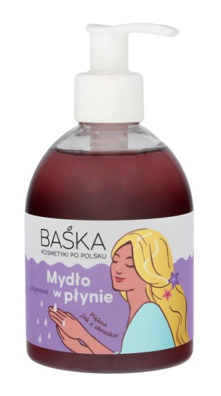 SOLVERX BAŚKA Kosmetyki Po Polsku Jeżynowe Mydło w płynie 250ml