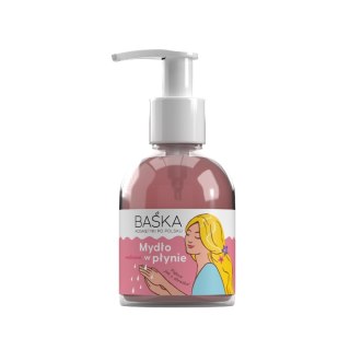 SOLVERX BAŚKA Kosmetyki Po Polsku Malinowe Mydło w płynie 250ml