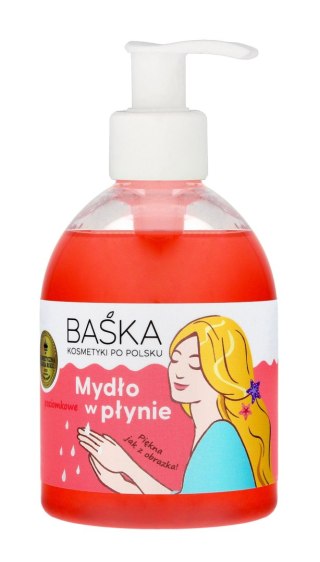 SOLVERX BAŚKA Mydło w płynie do rąk poziomka 250 ml