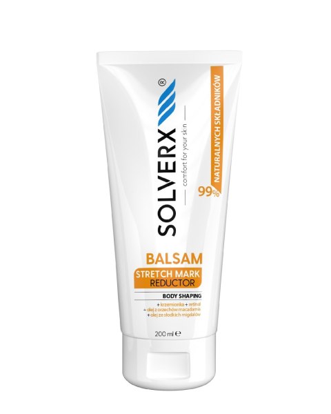 SOLVERX SOLVERX Body Shaping Balsam do ciała przeciw rozstępom 200ml