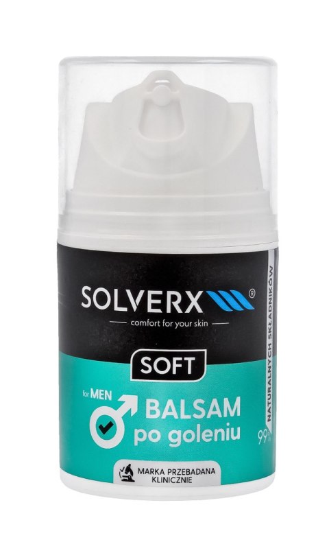 SOLVERX SOLVERX MEN SOFT Balsam po goleniu 50ml