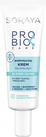 SORAYA SORAYA Probio Care Prebiotyczny Krem balansujący na dzień i noc do cery tłustej i wrażliwej 50ml