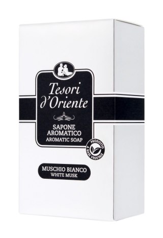 TESORI TESORI D`ORIENTE Aromatyczne Mydło w kostce - Muschio Bianco 125g