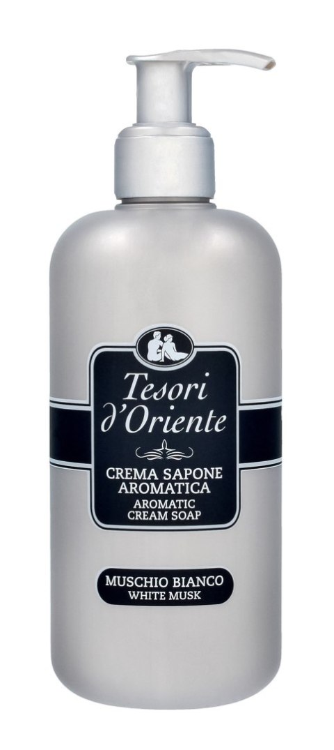TESORI TESORI D`ORIENTE Kremowe Mydło w płynie - Muschio Bianco 300ml