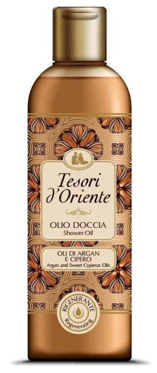TESORI TESORI D`ORIENTE Olejek pod prysznic - Argan & Olej Cyperysowy 250ml