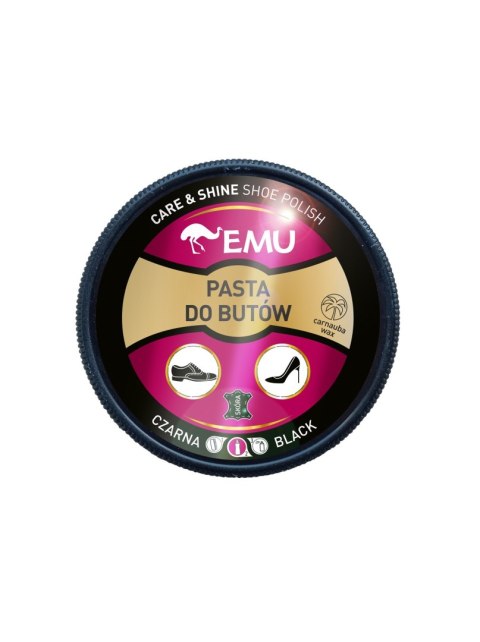 VACO EMU Pasta do butów - czarna 50ml