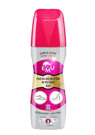 VACO EMU Pasta do butów w płynie 2w1 - bezbarwna 75ml