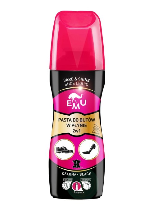 VACO EMU Pasta w płynie do butów-czarna 75ml