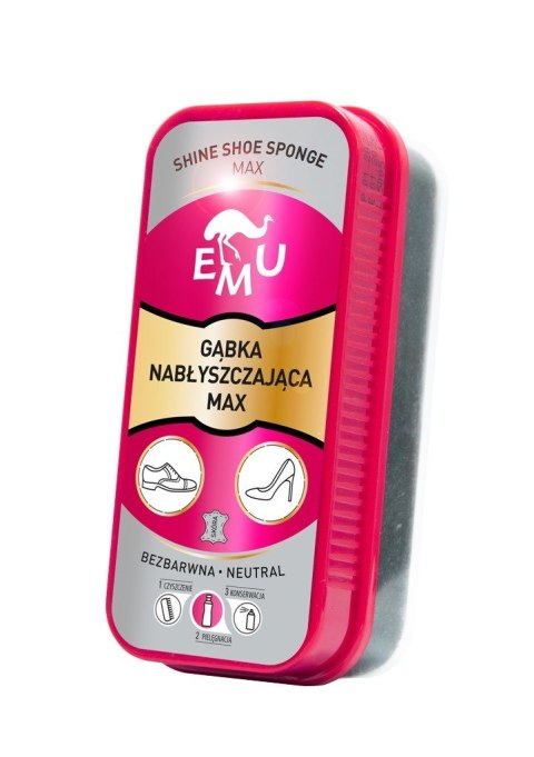 VACO EMU gąbka nabłyszczająca BEZBARWNA 1szt&
