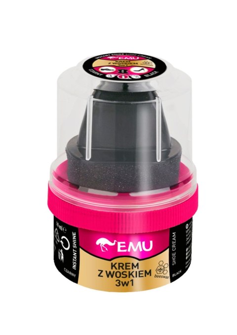 VACO EMU krem z woskiem czarny 50ml&