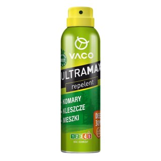 VACO VACO ULTRAMAX Spray na komary,kleszcze i meszki DEET 30% 170ml