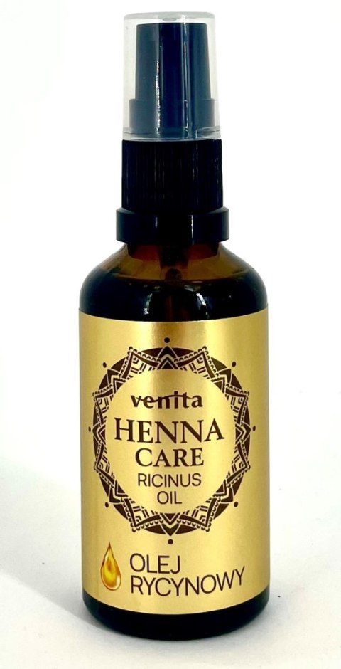 VENITA VENITA Henna Care Olej rycynowy 100% z ekstraktem z henny 50 ml