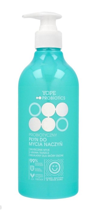 YOPE YOPE Probiotics Probiotyczny Płyn do mycia naczyń 500ml