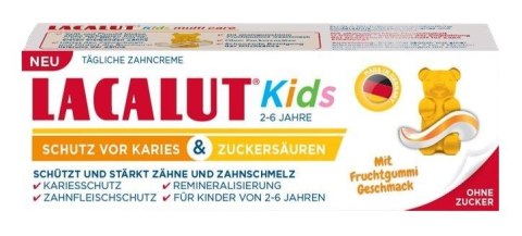 ZDROVIT LACALUT Kids Pasta do zębów dla dzieci od 2-6 lat 55ml