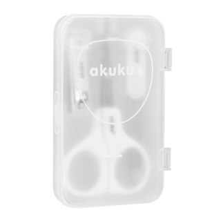 AKUKU AKUKU Zestaw manicure dla dzieci biały (a0040)