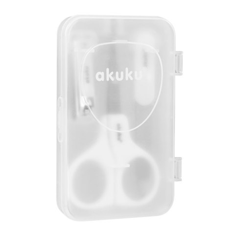 AKUKU AKUKU Zestaw manicure dla dzieci biały (a0040)