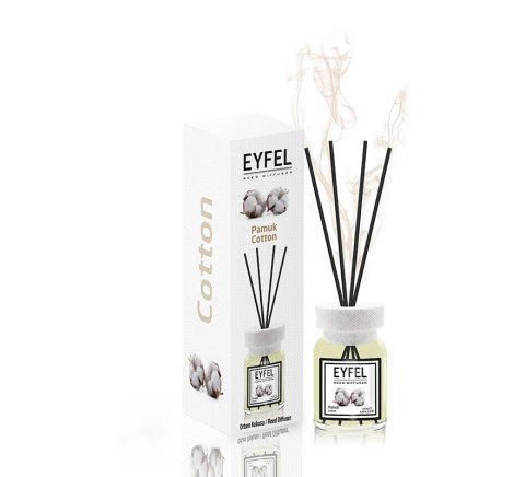 ART.ROZNE MH EYFEL Dyfuzor zapachowy z patyczkami - Cotton 120 ml