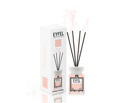 ART.ROZNE MH EYFEL Dyfuzor zapachowy z patyczkami - Powder 120 ml