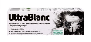 ART.ROZNE MK ULTRABLANC Wybielająca czarna Pasta do zębów z węglem 75 ml