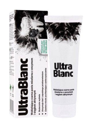 ART.ROZNE MK ULTRABLANC Wybielająca czarna Pasta do zębów z węglem 75 ml