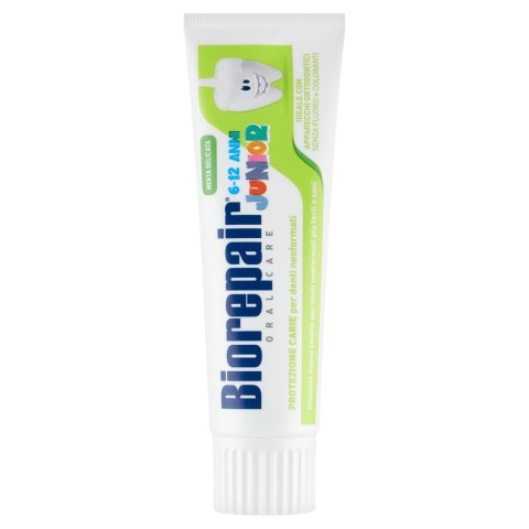 BLANX BIOREPAIR Junior 6-12 lat Pasta do zębów bez fluoru 75 ml
