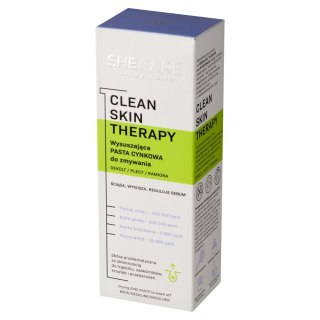 BODY BOOM / SHE SHECARE Clean Skin Therapy Wysuszająca Pasta cynkowa do zmywania 90 g
