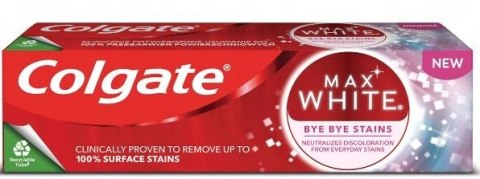 COLGATE COL JU PASTA 75ml Max White Bye Bye Stains