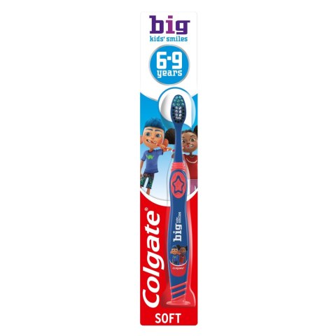 COLGATE COLGATE Big Kids Smiles Szczoteczka do zębów dla dzieci - Soft 6 - 9 lat