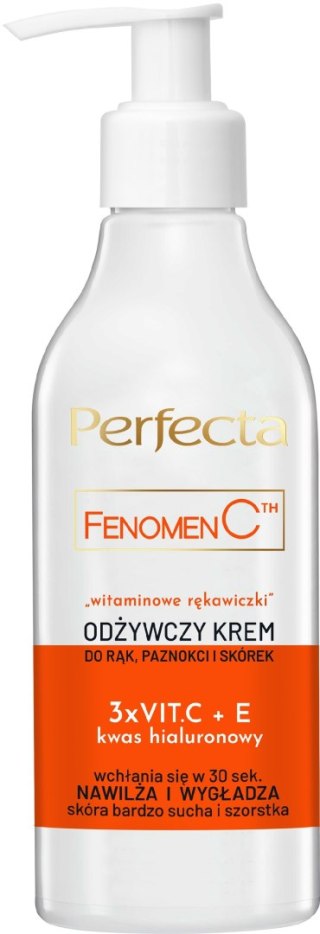 DAX PERFECTA Fenomen C Krem odżywczy do rąk,paznokci i skórek - Witaminowe Rękawiczki 195 ml