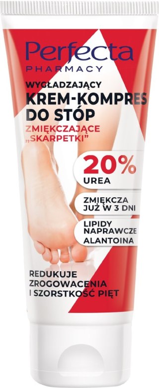 DAX PERFECTA Wygładzający krem-kompres do stóp - Zmiękczające Skarpetki 20% Urea 80 ml