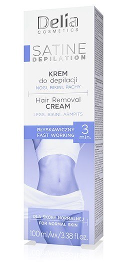 DELIA DELIA Satine Depilation Błyskawiczny krem do depilacji 3 minuty 100 ml