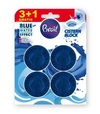 DRAMERS BRAIT Blue Water Effect Krążek do WC Niebieski 4 x 50 g