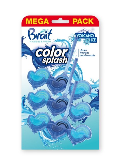 DRAMERS BRAIT Color Splash Kostka WC Volcano Ice 3 x 45 g
