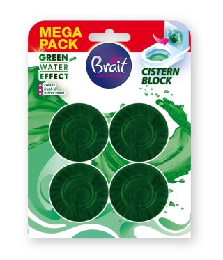 DRAMERS BRAIT Green Water Effect Krążek do WC Zielony 4 x 50 g