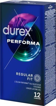 DUREX DUREX Prezerwatywy Performa 1 op. - 12 szt.
