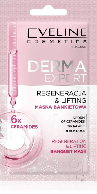 EVELINE EVELINE Derma Expert Maska bankietowa - regeneracja i lifting 8 ml