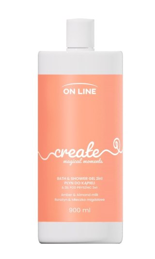 FORTE SWEEDEN ON LINE Emocje Żel i płyn do kąpieli 2w1 Create 900 ml