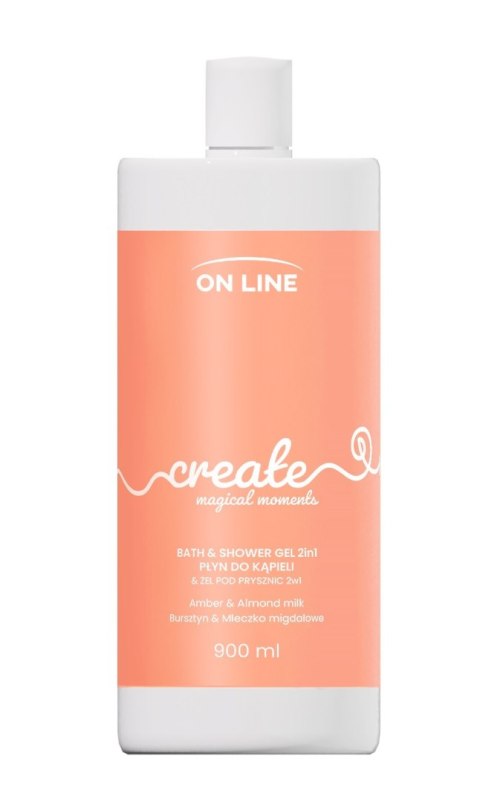 FORTE SWEEDEN ON LINE Emocje Żel i płyn do kąpieli 2w1 Create 900 ml