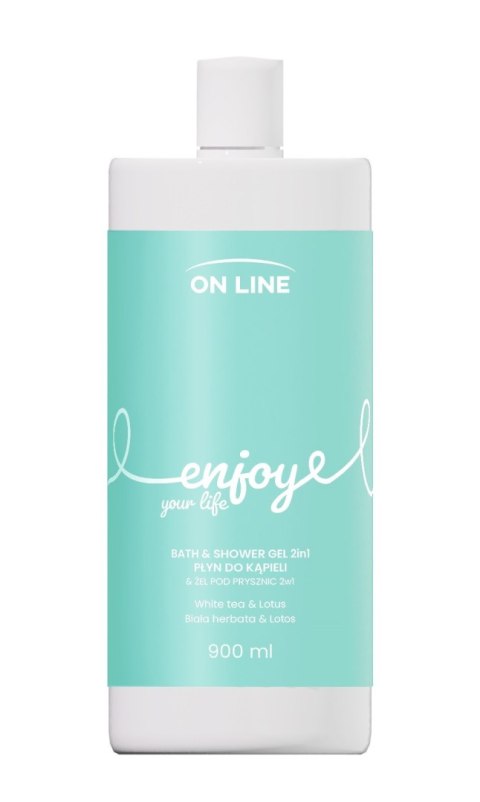 FORTE SWEEDEN ON LINE Emocje Żel i płyn do kąpieli 2w1 Enjoy 900 ml