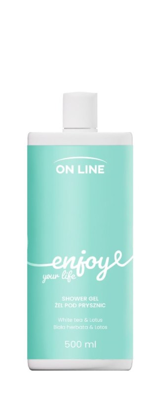 FORTE SWEEDEN ON LINE Emocje Żel pod prysznic Enjoy - biała herbata i lotos 500 ml