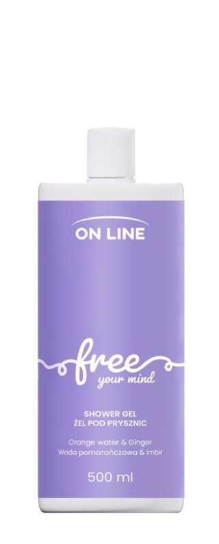 FORTE SWEEDEN ON LINE Emocje Żel pod prysznic Free - imbir i woda pomarańczowa 500 ml