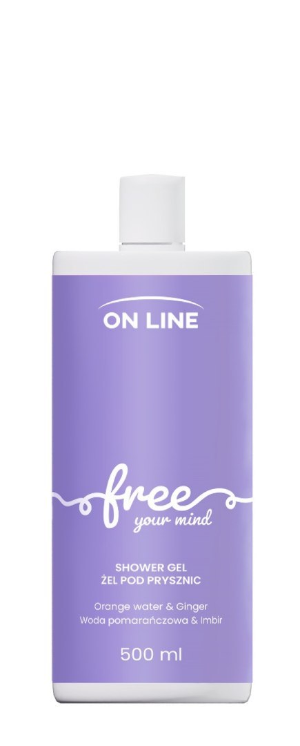 FORTE SWEEDEN ON LINE Emocje Żel pod prysznic Free - imbir i woda pomarańczowa 500 ml