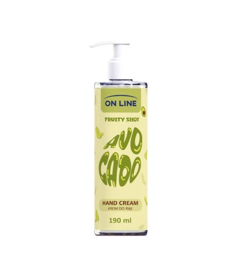 FORTE SWEEDEN ON LINE Fruity Shot Krem do rąk Awokado 190 ml