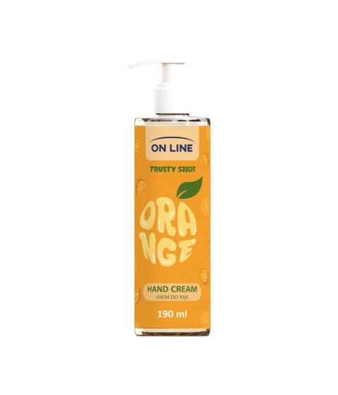 FORTE SWEEDEN ON LINE Fruity Shot Krem do rąk Orange 190 ml