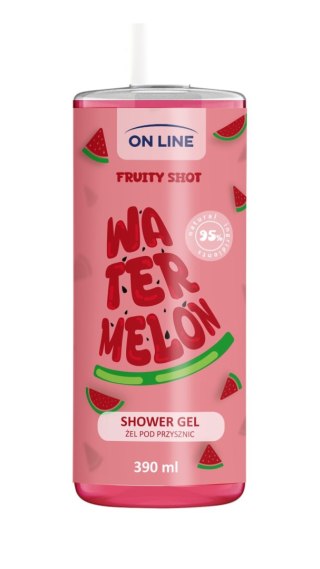 FORTE SWEEDEN ON LINE Fruity Shot Żel pod prysznic Watermelon 390 ml