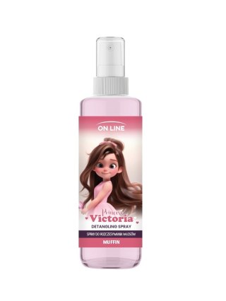 FORTE SWEEDEN ON LINE KIDS Princess Victoria Spray do rozczesywania włosów - Muffin 200 ml