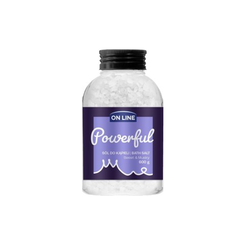 FORTE SWEEDEN ON LINE Sól do kąpieli Powerful 600 g