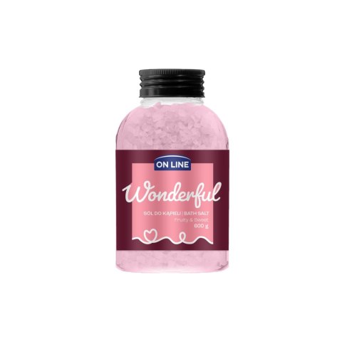 FORTE SWEEDEN ON LINE Sól do kąpieli Wonderful 600 g